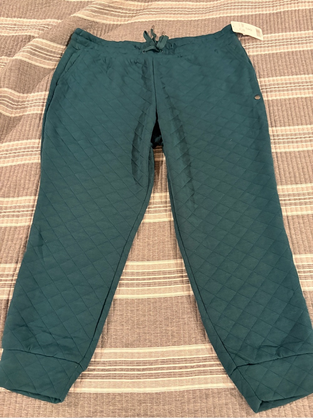NWT Jones New York Women’s Plus Size 3x Quilted Sweatpants